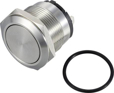 TRU COMPONENTS TC-12819640  Pushbutton switch 250 V AC 20 A  IP67 momentary 1 pc(s)