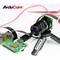 'Raspberry Pi with ArduCam Camera' shows a camera module on a tripod, connected to a Raspberry Pi board via cables.