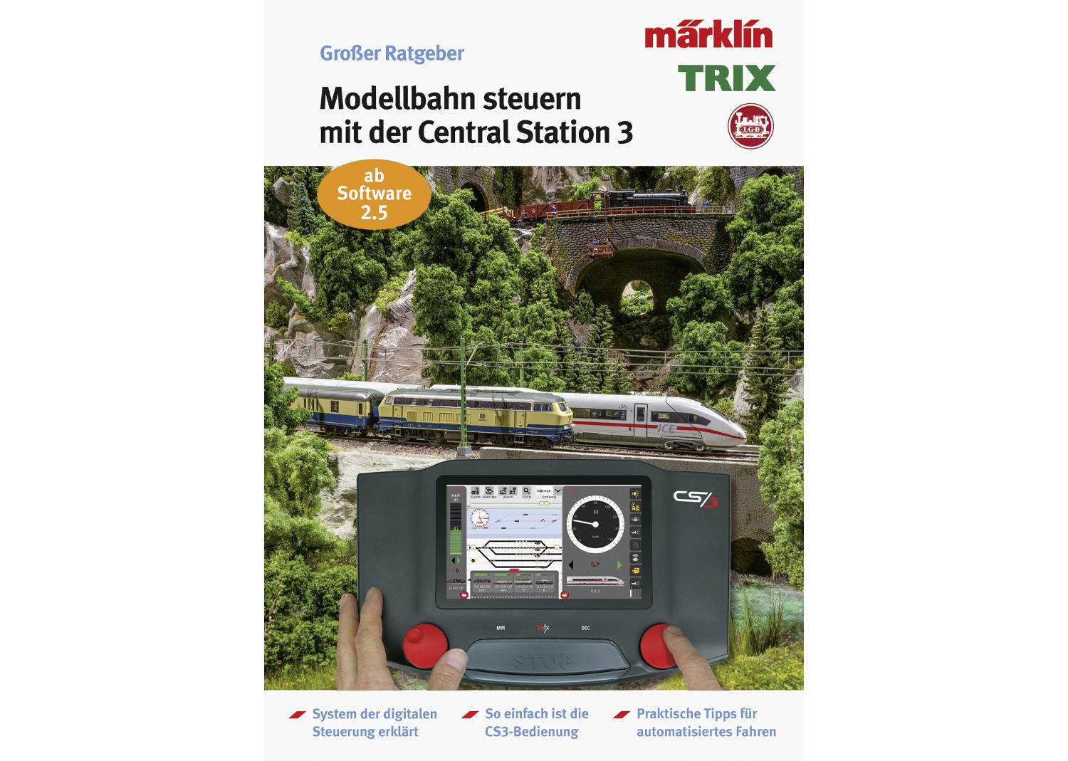 Maerklin Digital-Steuerung mit der Maerklin Central Station 3