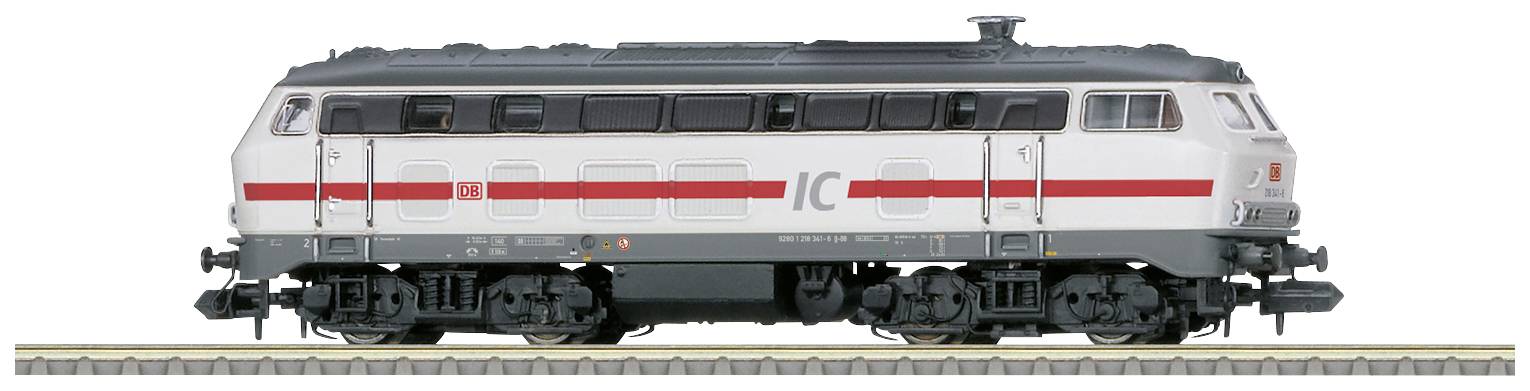 MiniTrix 16827 H0 series 218 diesel locomotive of DB AG