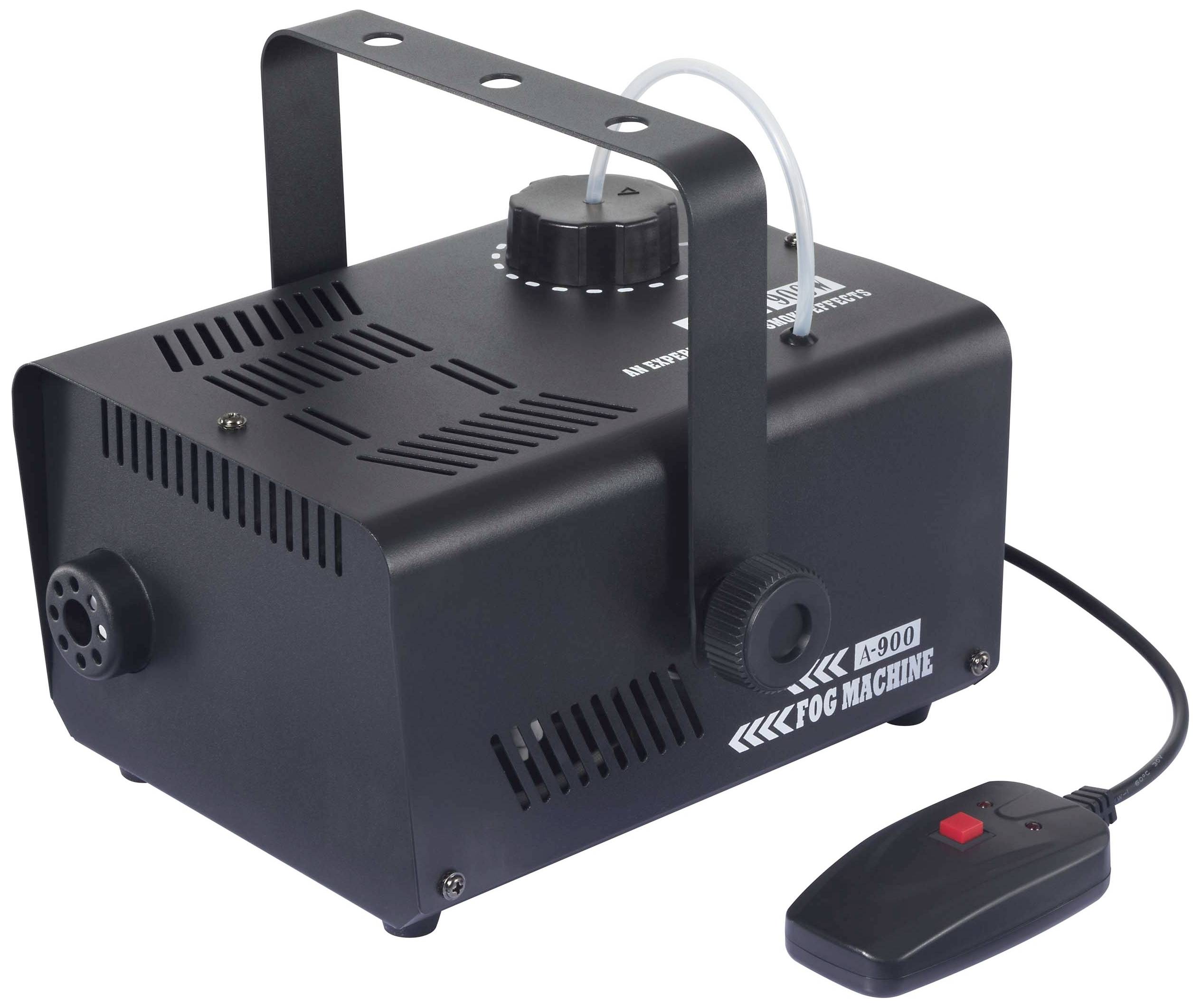 Smoke machine incl. mounting bracket