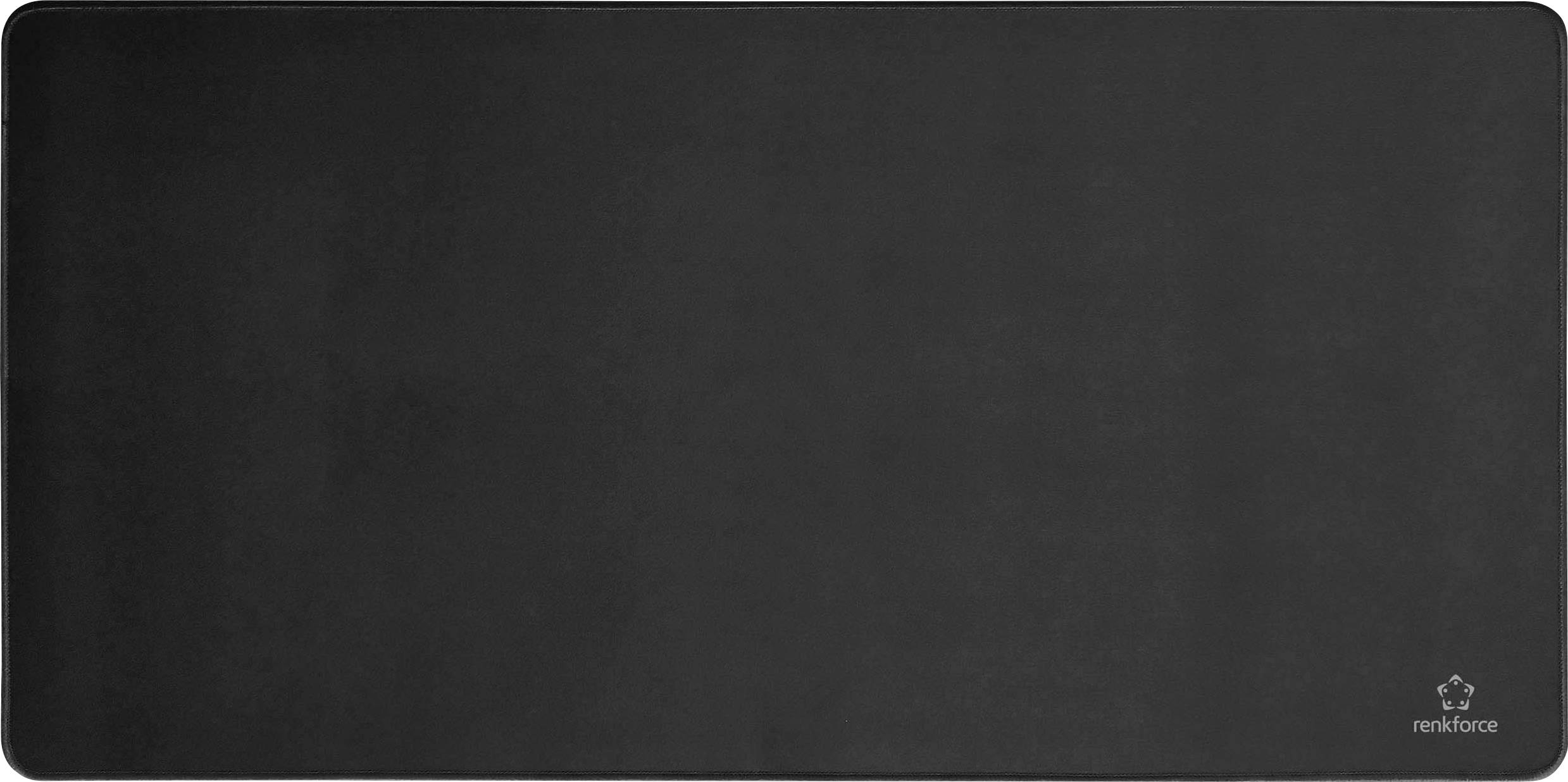 Renkforce Gaming mouse pad Non-slip Black