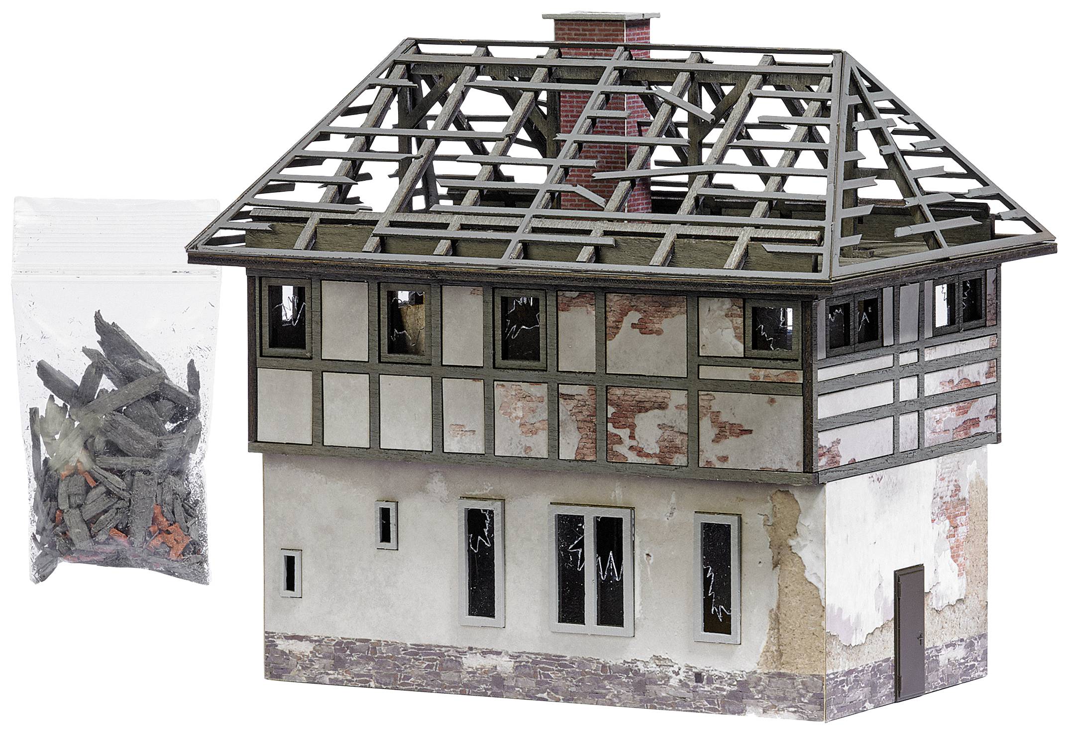 Busch 1949 H0 Weathered Stellantrieb (Lost Place)