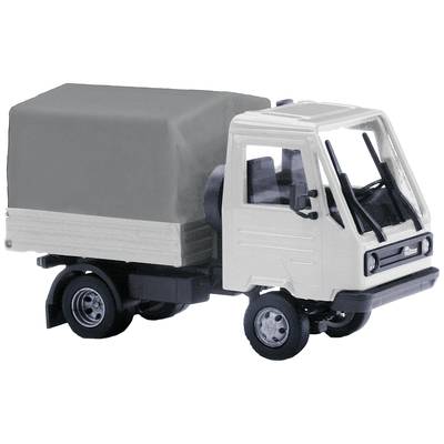 Busch 42250 H0 HGV Multicar M26 with platform and tarpaulin