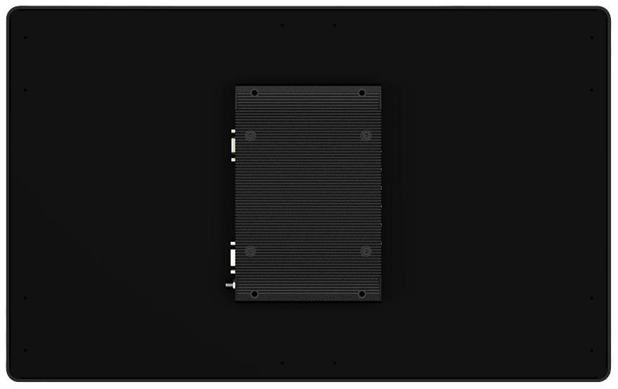A black, ribbed hard drive sits centrally on a black background, indicating a technical device for data storage.