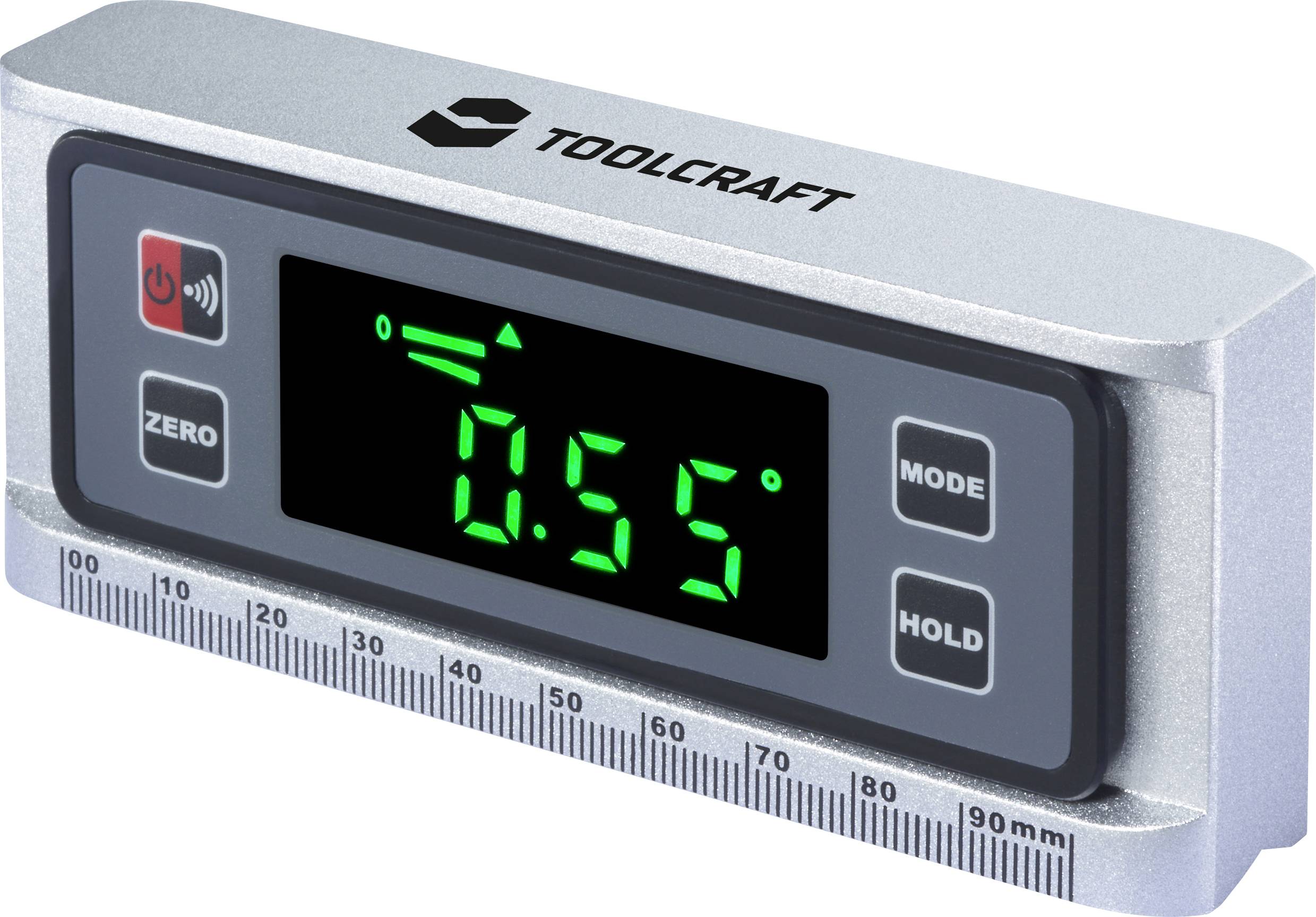 TOOLCRAFT TO-9616512 Digital goniometer 360 °