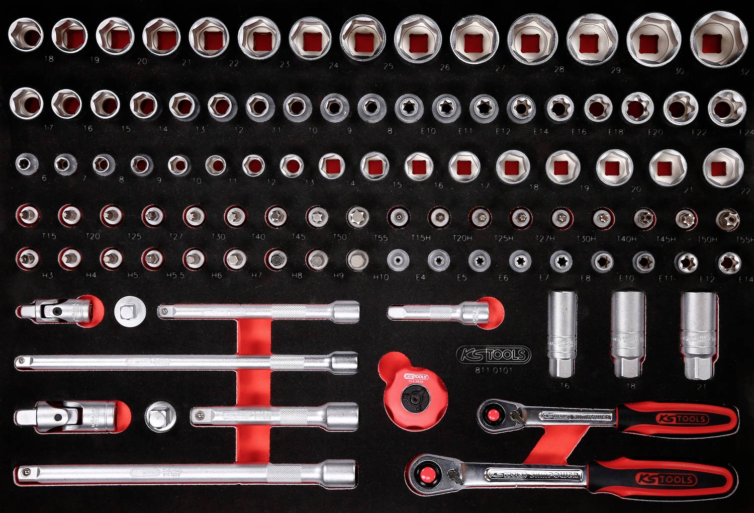 KS Tools 8110101 Bit set 811.0101