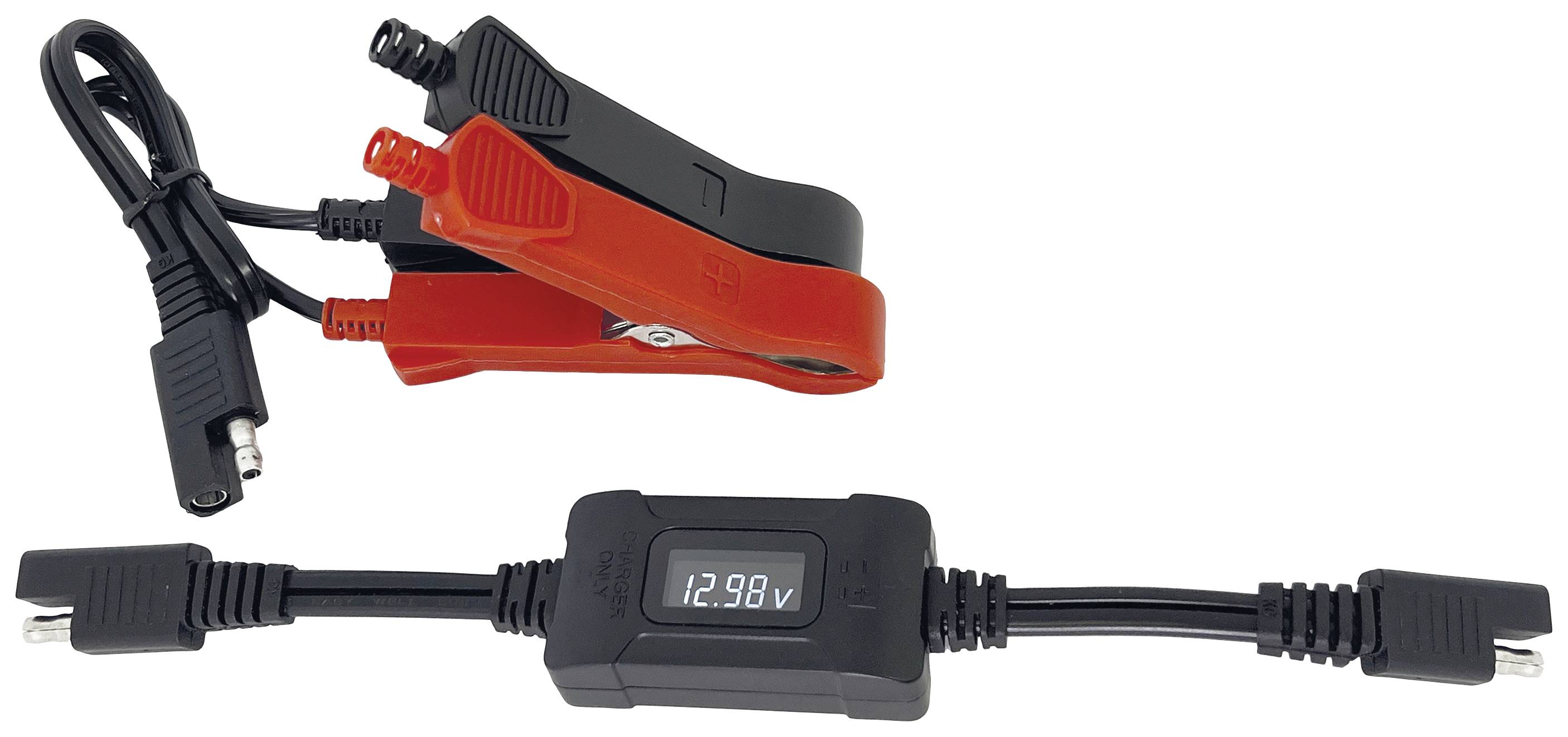 BAAS BA7 Charger jack + battery level indicator Battery clips BA7