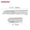'Pocket knife by WORKPRO with two blades: large blade 5-1/4" (130 mm), small blade 3" (75 mm).'