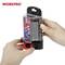 A hand opens the blade box from WORKPRO, revealing a box containing 100 replacement blades. A red label reads: '1 Blade, 5 Blades'.