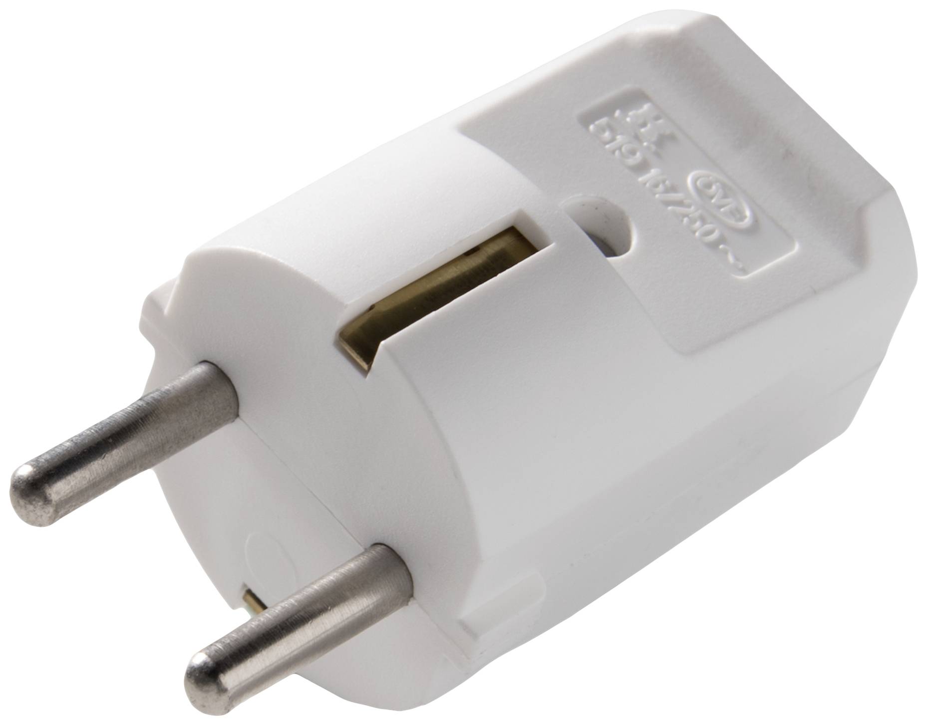 Martin Kaiser 519oT/kws Safety plug Polyamide 6 250 V Chalk white IP20