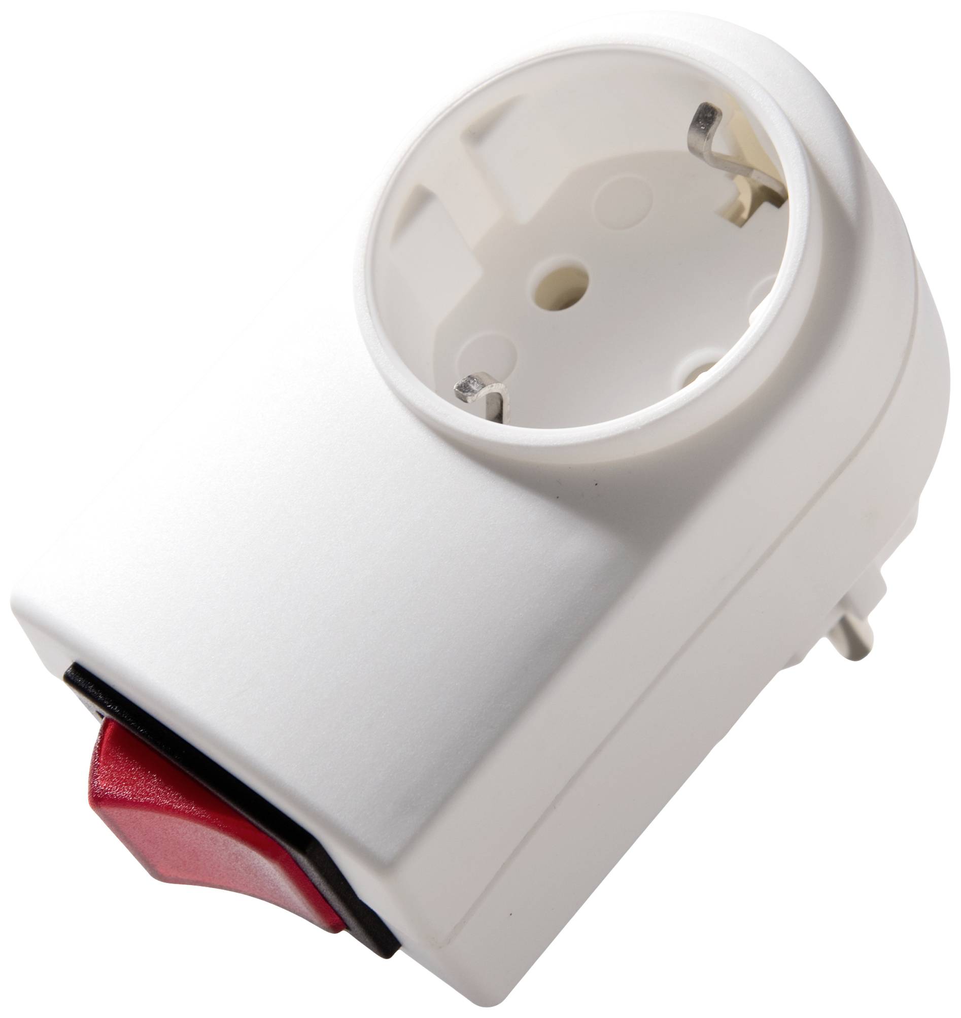 Martin Kaiser 411/kws In-line socket 1-piece set 2-pin Chalk white