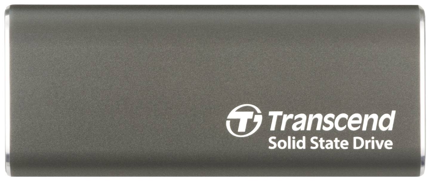Transcend ESD265C 2 TB External SSD hard drive USB C® Iron grey TS2TESD265C
