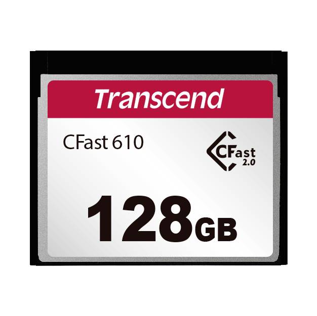 Transcend TS128GCFX610 CFast® card Retail 128 GB