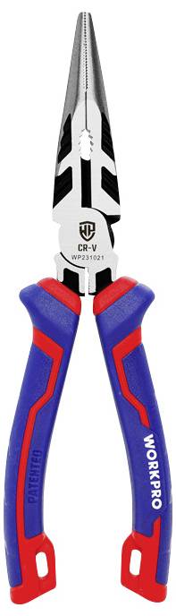 WorkPro WP231020 Universal Long nose pliers Chromium-vanadium steel 160 mm