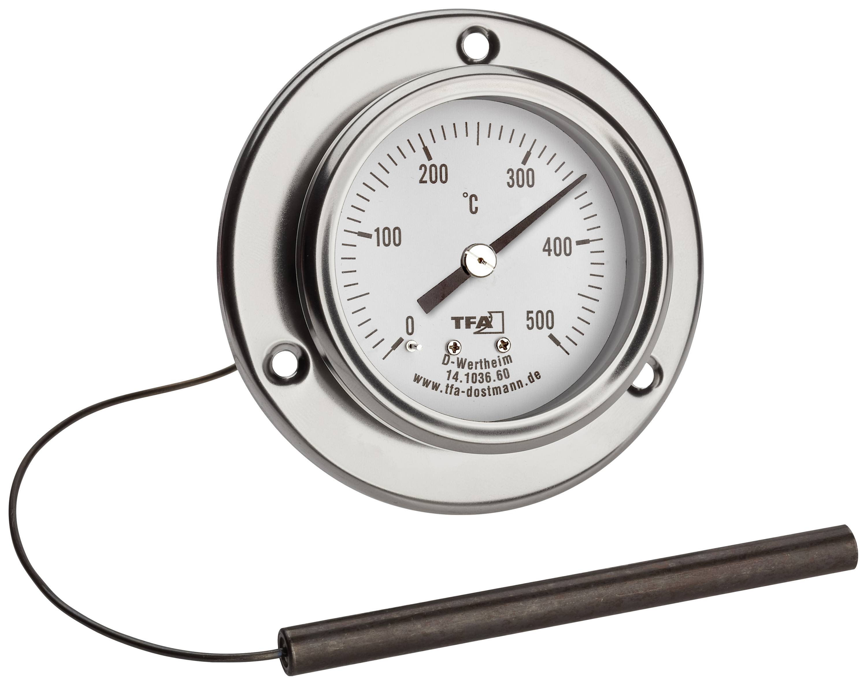 TFA Dostmann 14.1036.60 BBQ thermometer Stainless steel