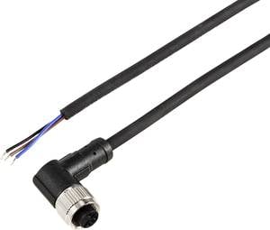 TRU COMPONENTS TC-12833032 Sensor/actuator cable M12 Connector, right angle 10 m No. of pins (RJ): 3 1 pc(s)