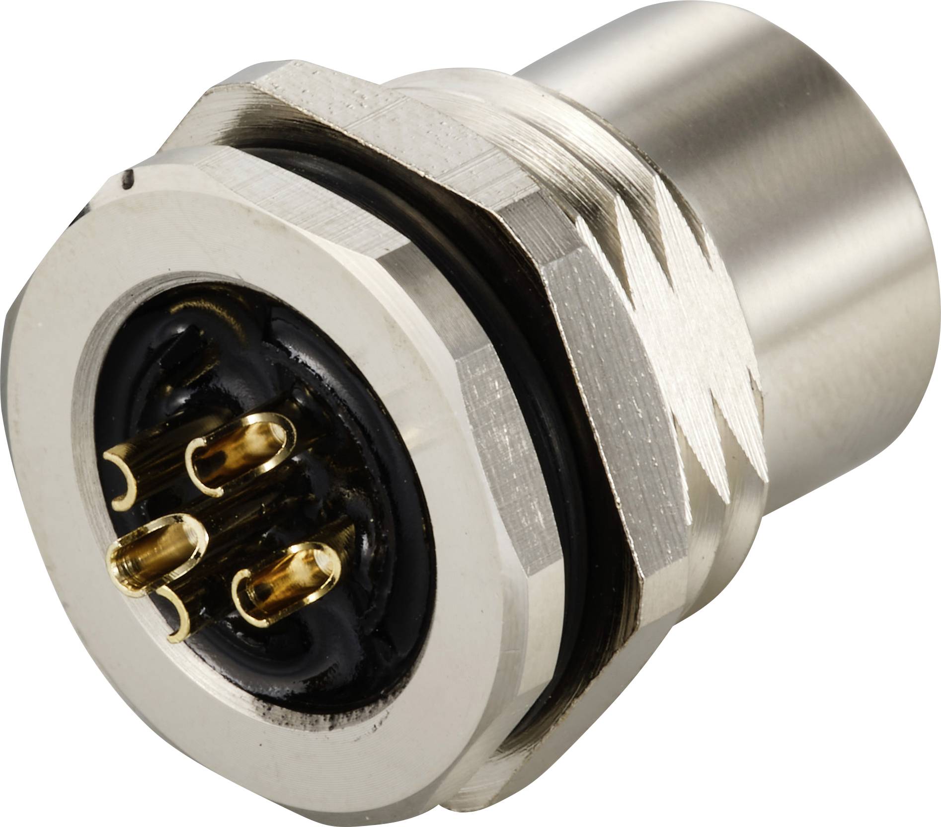 TRU COMPONENTS TC-12833208 Sensor/actuator recess-mount socket M12 Socket, built-in No. of pins (RJ): 5 1 pc(s)