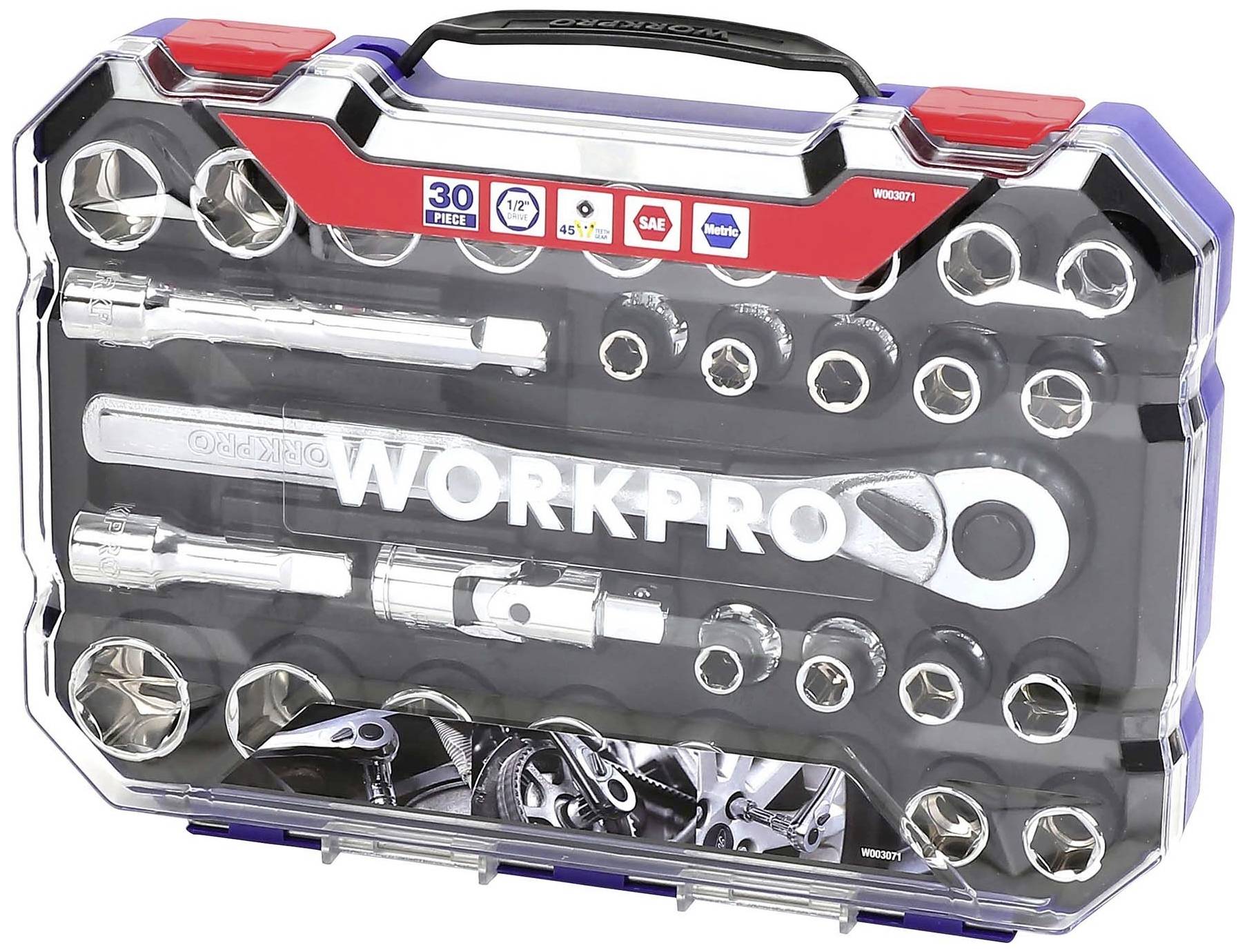 WorkPro Screwdriver bit set 30-piece WP202525
