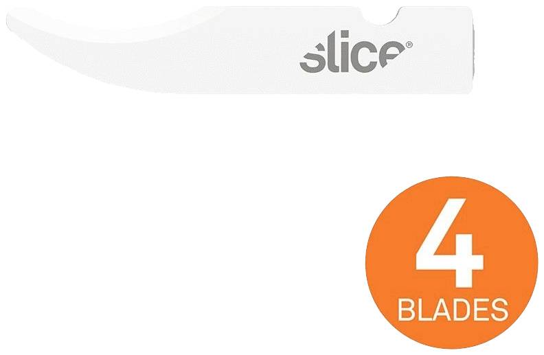 Slice 10536 Ceramic spare blades, rounded seam separator 4 pc(s)