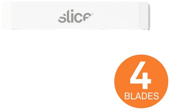 Slice 10535 Ceramic spare blades, narrow chisel blade, double-sided 4 pc(s)