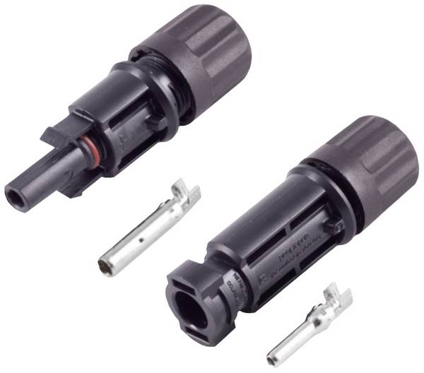 PV4 plug/socket set 2.5-6mm², IP68, 1500V 2800009 2800009 BKL Electronic Content: 2 pc(s)