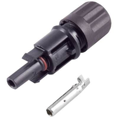 PV4 socket 2.5-6mm², IP68, 1500V 2800011 Black BKL Electronic Content: 25 pc(s)-0