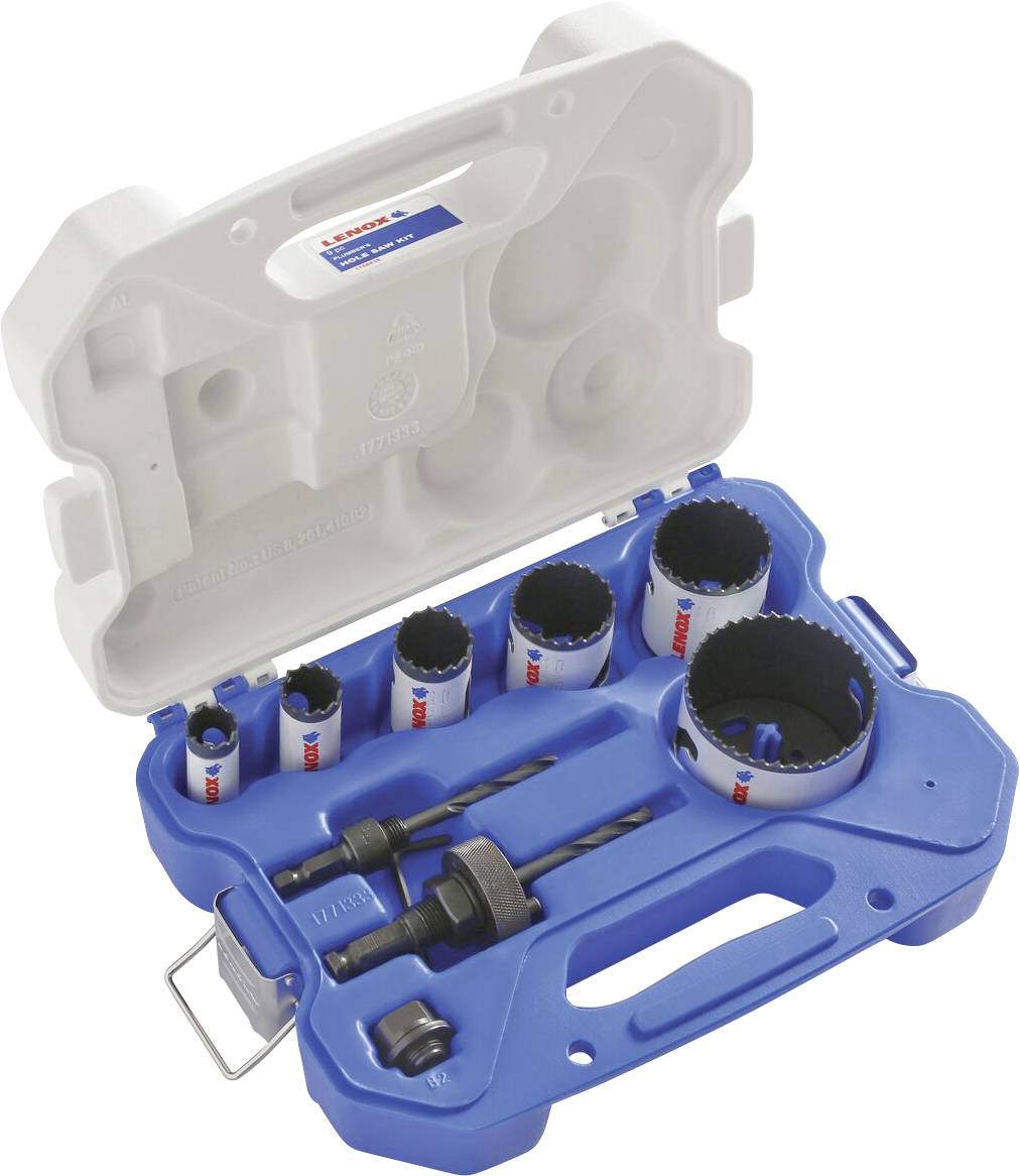 Lenox 1768436 Hole saw set 19 mm, 22 mm, 29 mm, 38 mm, 44 mm, 68 mm 6 pc(s)