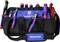 Black and blue tool bag by 'WORKPRO' with multiple compartments. Includes screwdrivers, pliers and other tools.
