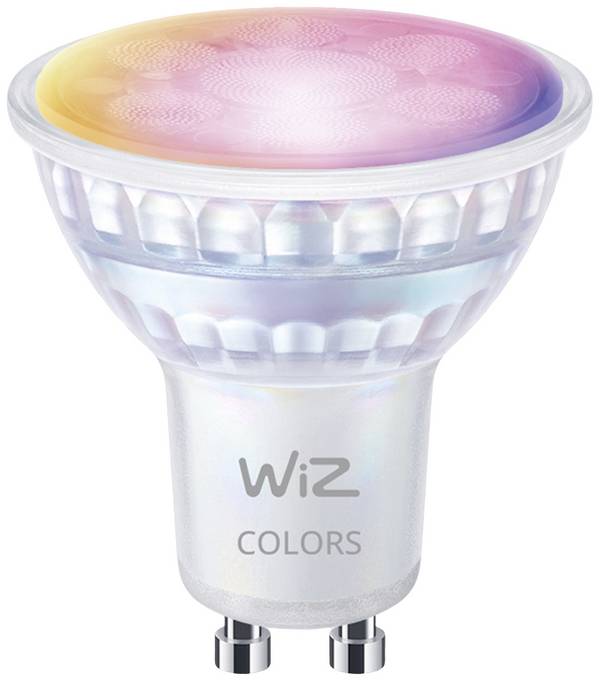 WiZ 8720169076761 LED (monochrome) EEC F (A - G) GU10 Reflector bulb 4.7 W Warm white to cool white, RGBW 1 pc(s)