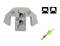 Metal crimping tool with engravings 'L19', '0.2-1.5', and '0.5-10 mm²', alongside a black symbol and a yellow connector.