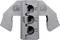Metal punch tool marked 'L20', showing recesses for wires of different thicknesses: 1.5, 2.5, 4.0 mm².