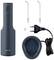 'Panasonic oral irrigator in black with three settings. Includes base station, two nozzle attachments and an EU plug.'