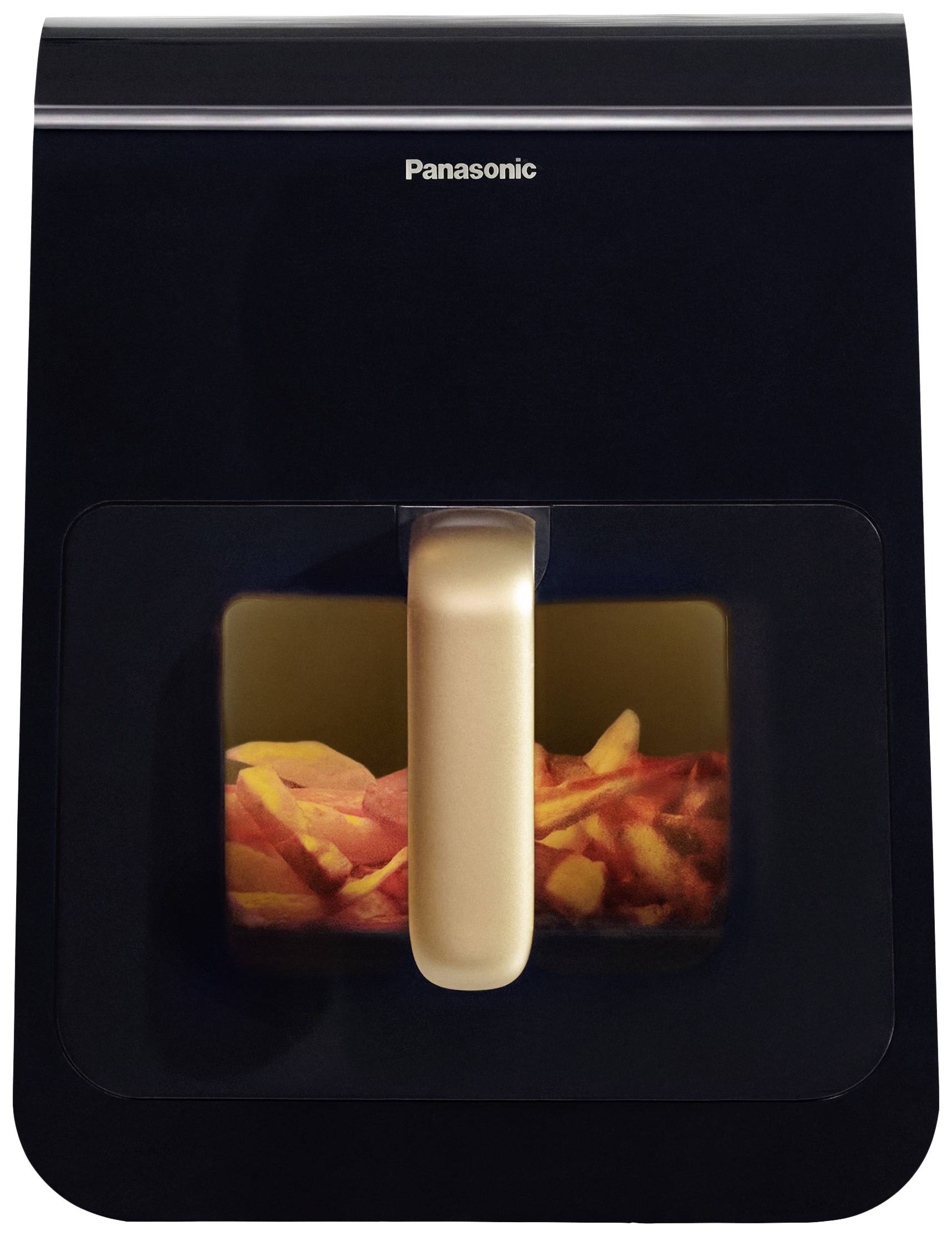 Panasonic NF-CC600AXE Air fryer 6 l 1450 W Cool touch housing, Steam function, digital timer, LCD, Window, Automatic start/stop Black