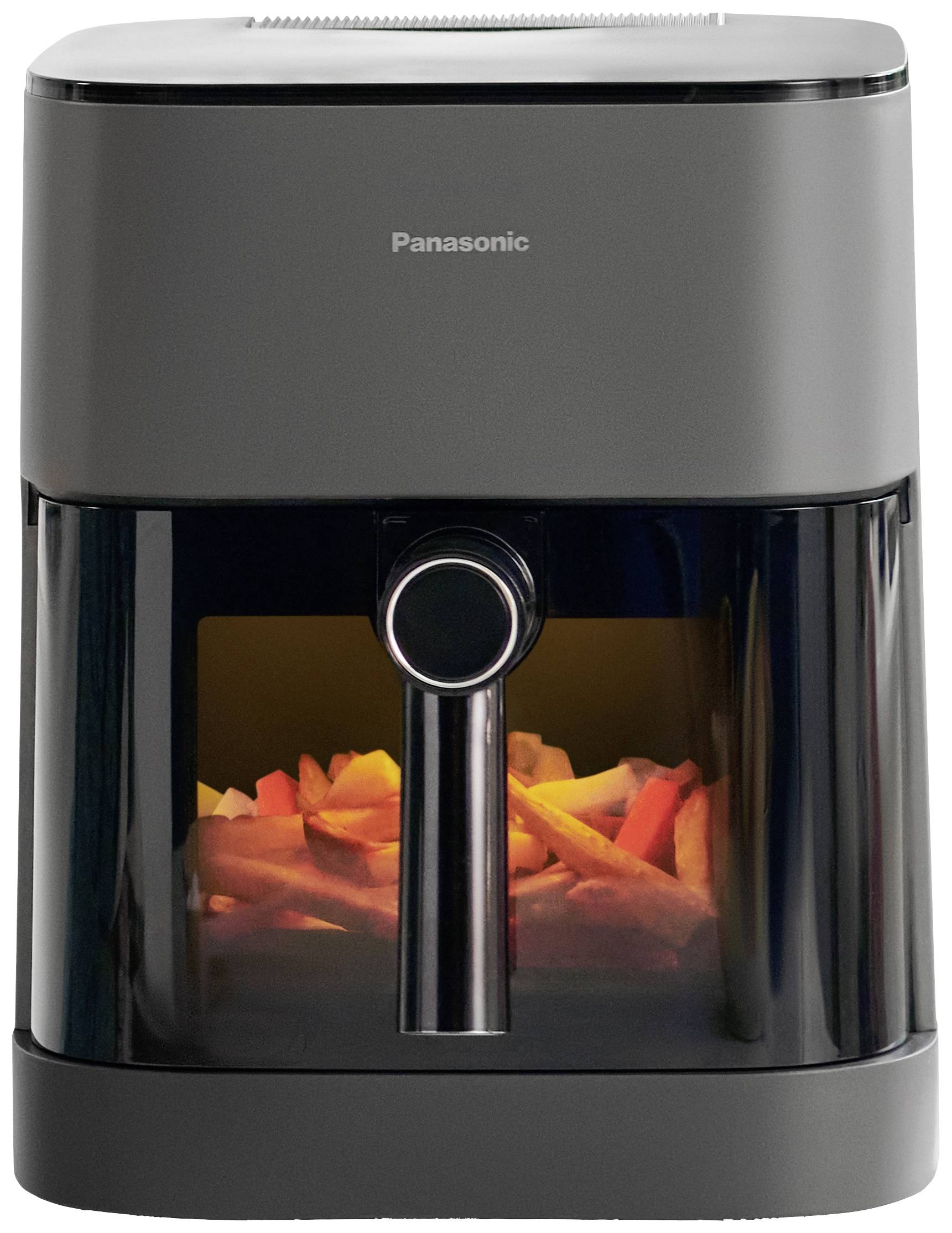 Panasonic NF-CC500SXE Air fryer 5 l 1450 W Cool touch housing, Steam function, digital timer, LCD, Window, Automatic start/stop Grey