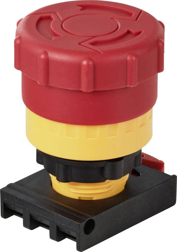 TRU COMPONENTS TC-12835272 ONPOW26-K-TSA EPO switch Button Red 1 pc(s)
