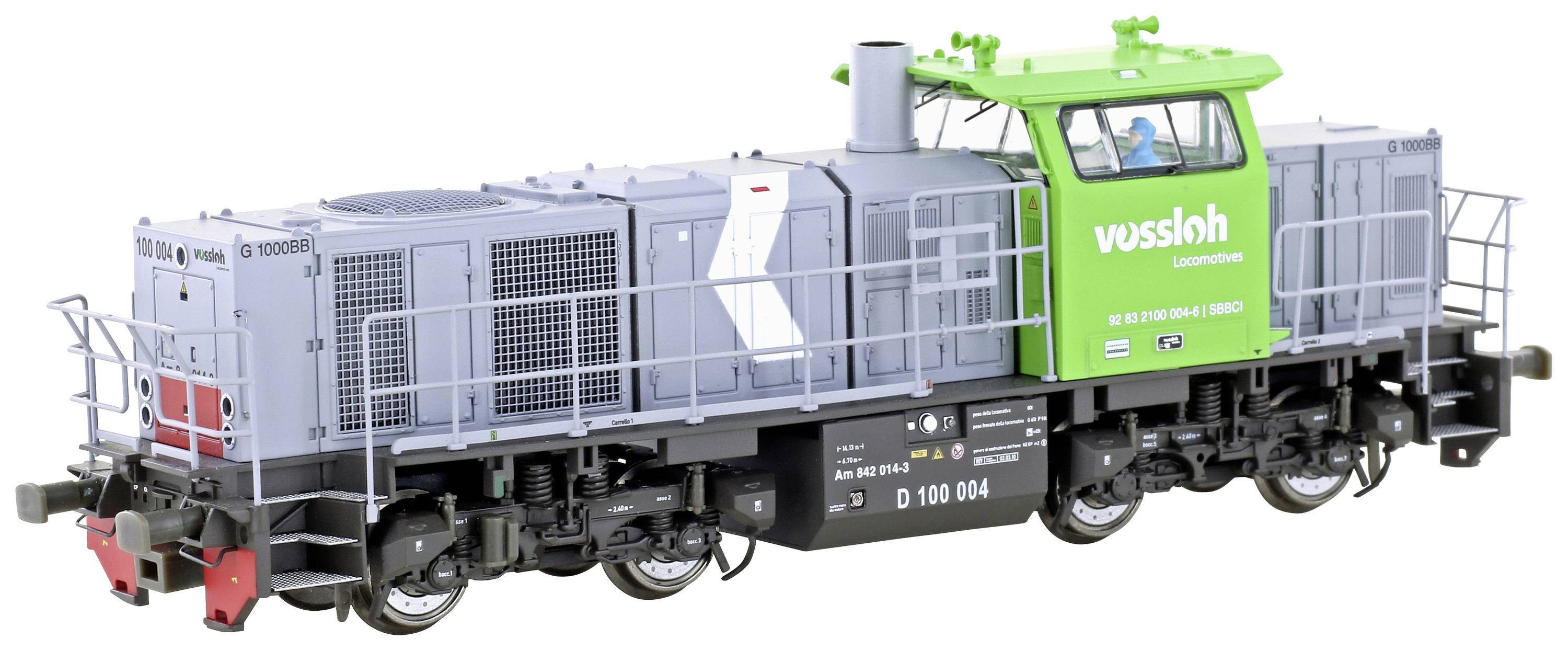 Mehano 90570 H0 Diesel loco Vossloh D100 104 SBB Italia of SBB