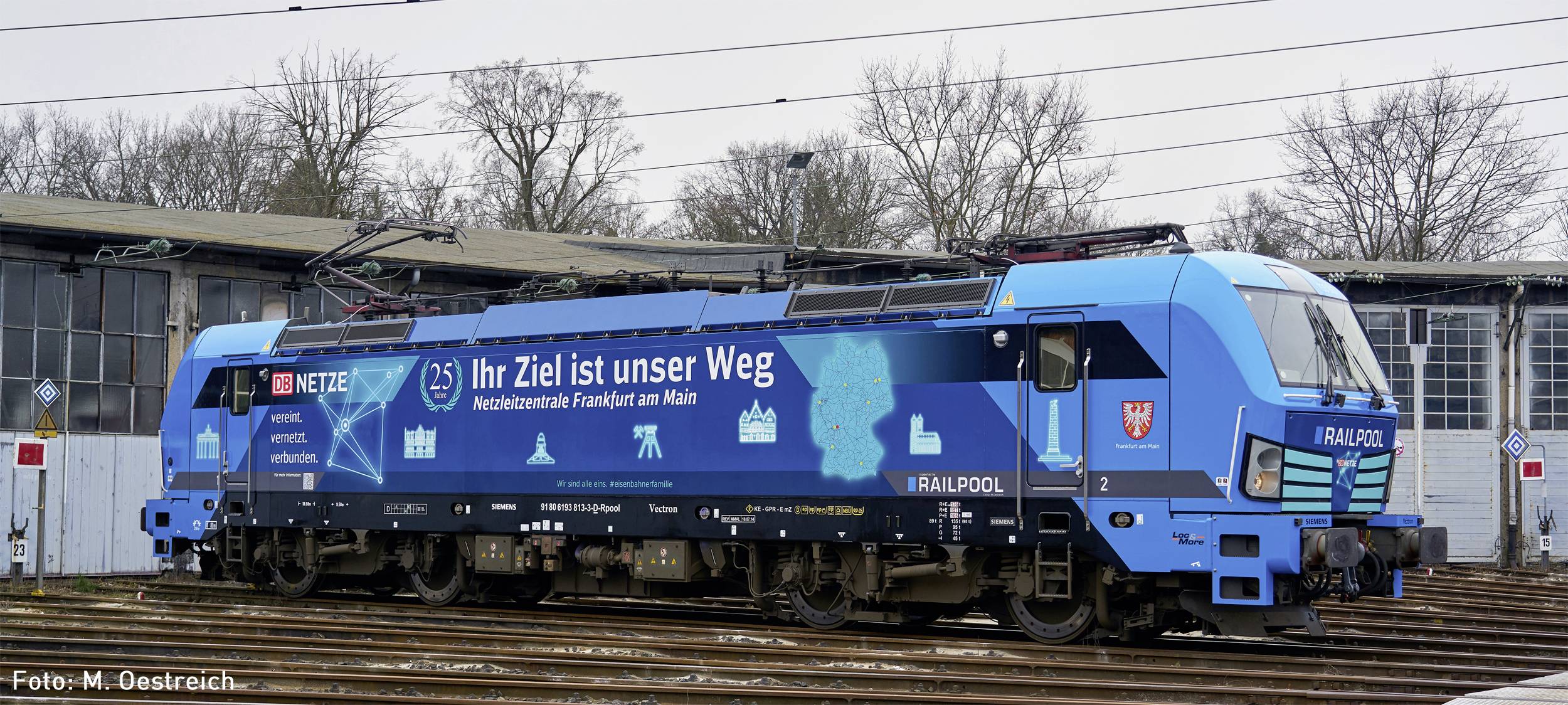 Image of Jaegerndorfer JC27090 H0 series 193 813 Vectron electric locomotive of Railpool/DB Nets