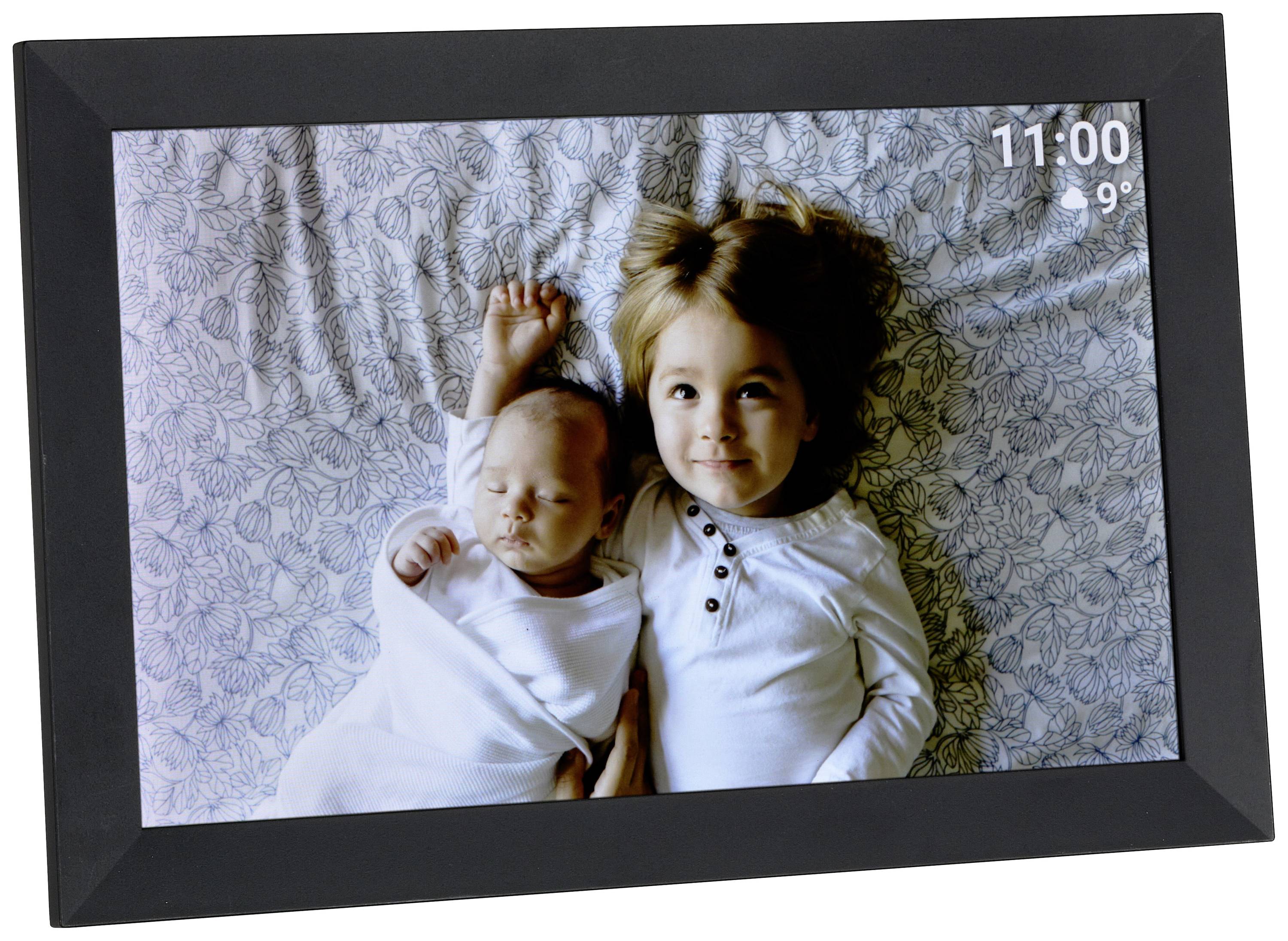TFA Dostmann FRAMEO App Digital Wi-Fi photo frame 25.7 cm 10.1 inch 1280 x 800 Pixel 32 GB Black