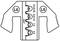 'Shows a wire stripping tool with labels for wire sizes: 0.2-0.35, 0.5-1.0, 1.5, 2.5 mm². L6 marking at both ends.'