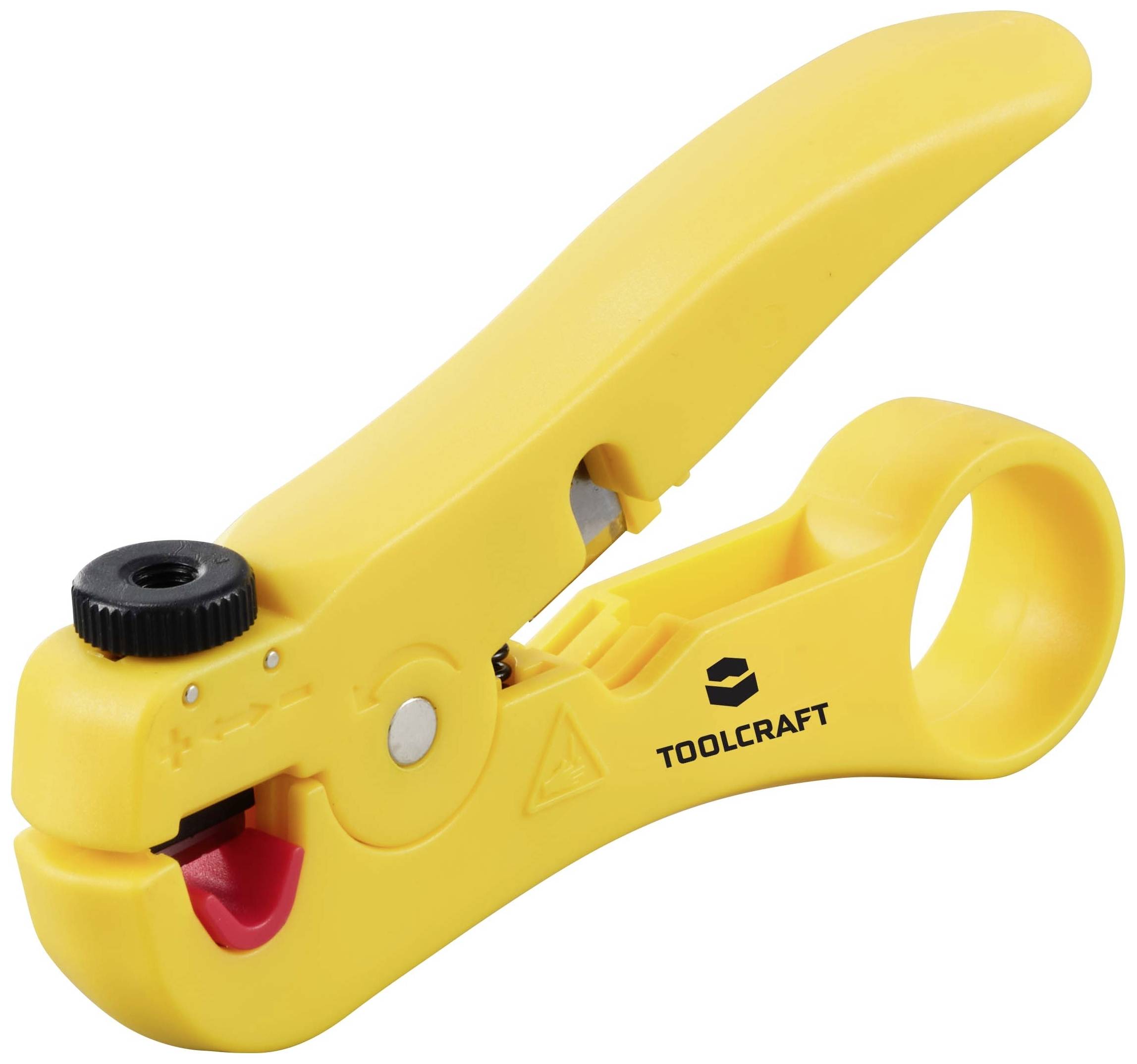 TOOLCRAFT TO-9627696 Universal Cable stripper Suitable for UTP data cables, STP data cables 3.5 up to 9 mm
