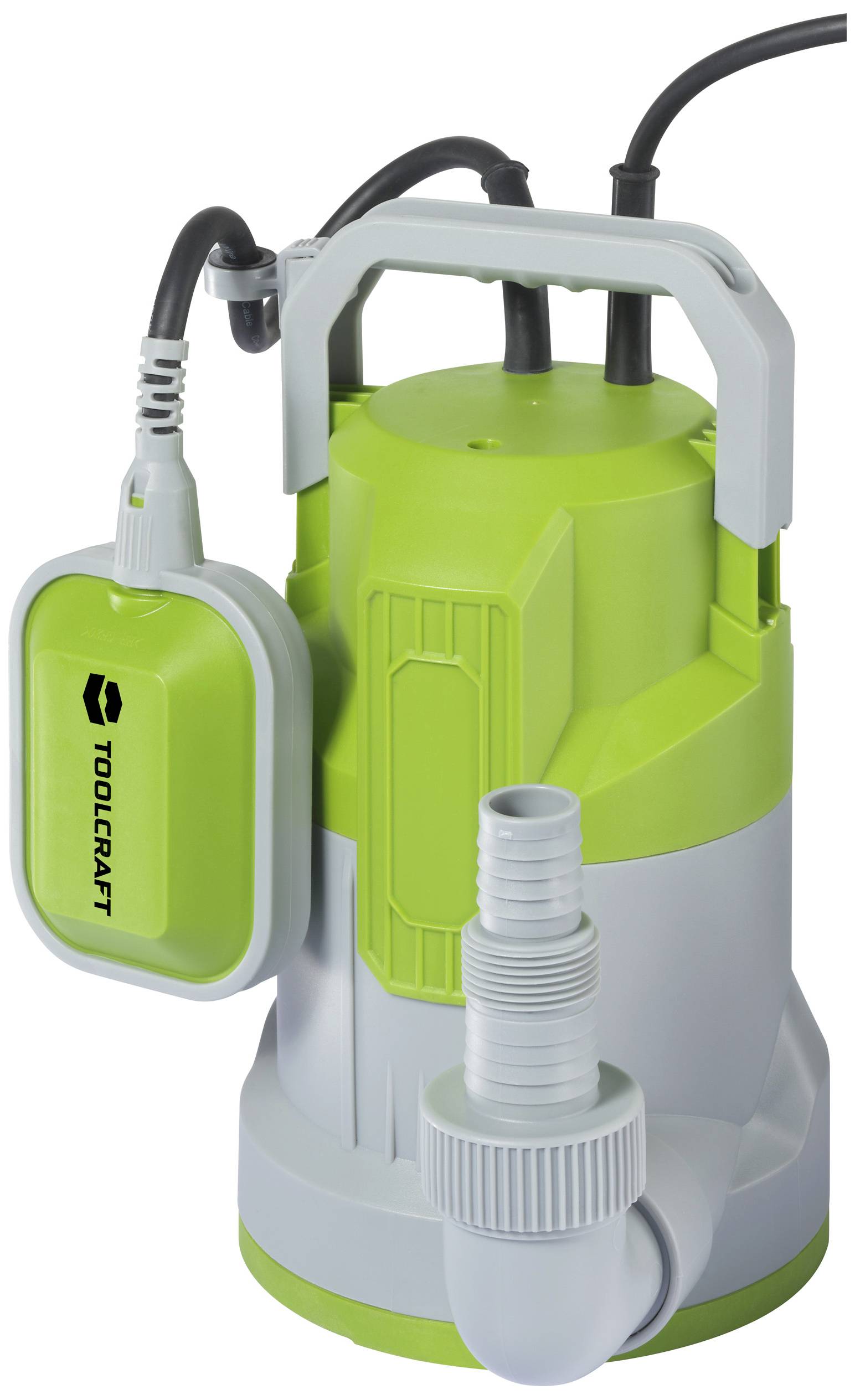 TOOLCRAFT TO-9632052 Clean water submersible pump 8500 l/h 6 m