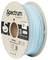 Spool of light blue 3D printer filament from Spectrum Filaments, labelled as 'Spectrum PASTELLO PLA'.