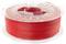 Reel of red filament, used for 3D printers.