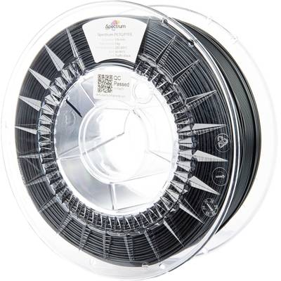 Spectrum Filaments 80742 PET-G/PTFE Filament PETG/PTFE chemical-resistant 1.75 mm 1000 g Traffic Black, Black 1 pc(s)