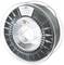 A spool of grey PLA filament for 3D printers by 'Spectrum'.