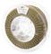 A spool of bronze-coloured PLA filament for 3D printers by the brand 'Spectrum Premium', suitable for temperatures between 185-215°C.