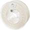 Spool of white 3D printer filament. Label shows: 'Spectrum Smart ABS', material details and QR code.
