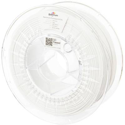 Spectrum Filaments 80660 Premium PCTG Filament PCTG chemical-resistant, odourless 1.75 mm 1000 g arctic white, White 1 p