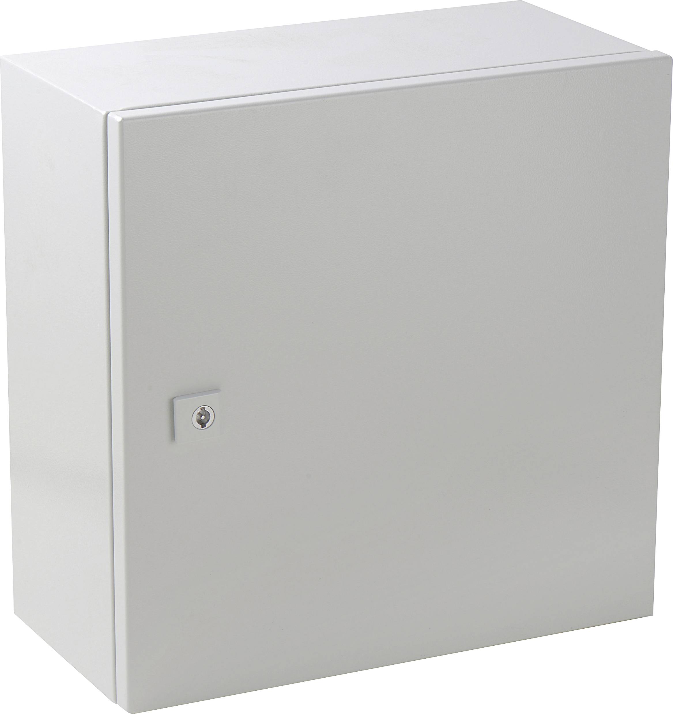 TRU COMPONENTS TC-S404020 Switchboard cabinet 400 x 400 x 200 Steel plate Light grey 1 pc(s)